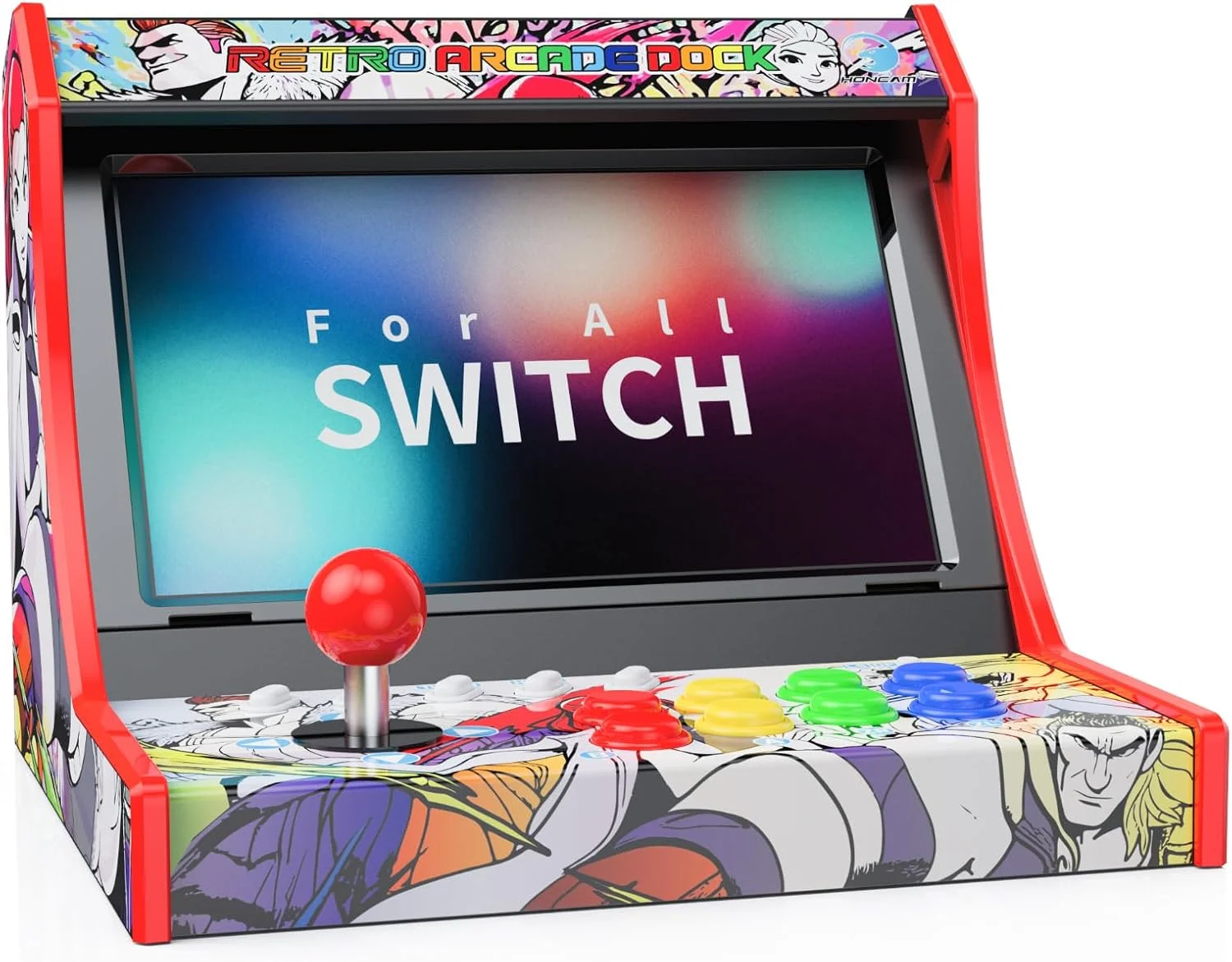 Joystick Arcade Retro HONCAM para Switch/OLED/Switch 2 con Botón Screenshot