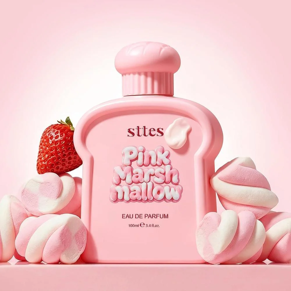Perfume Sttes de malvavisco con fragancia de crema de fresa y vainilla, Eau de Parfum para mujeres
