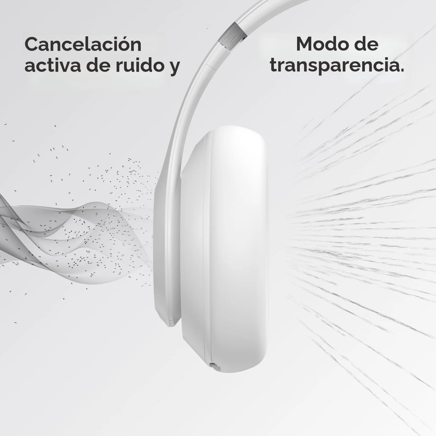 Beats Studio Pro - Mate blanco — Audífonos over-ear premium con ANC, hasta 40h