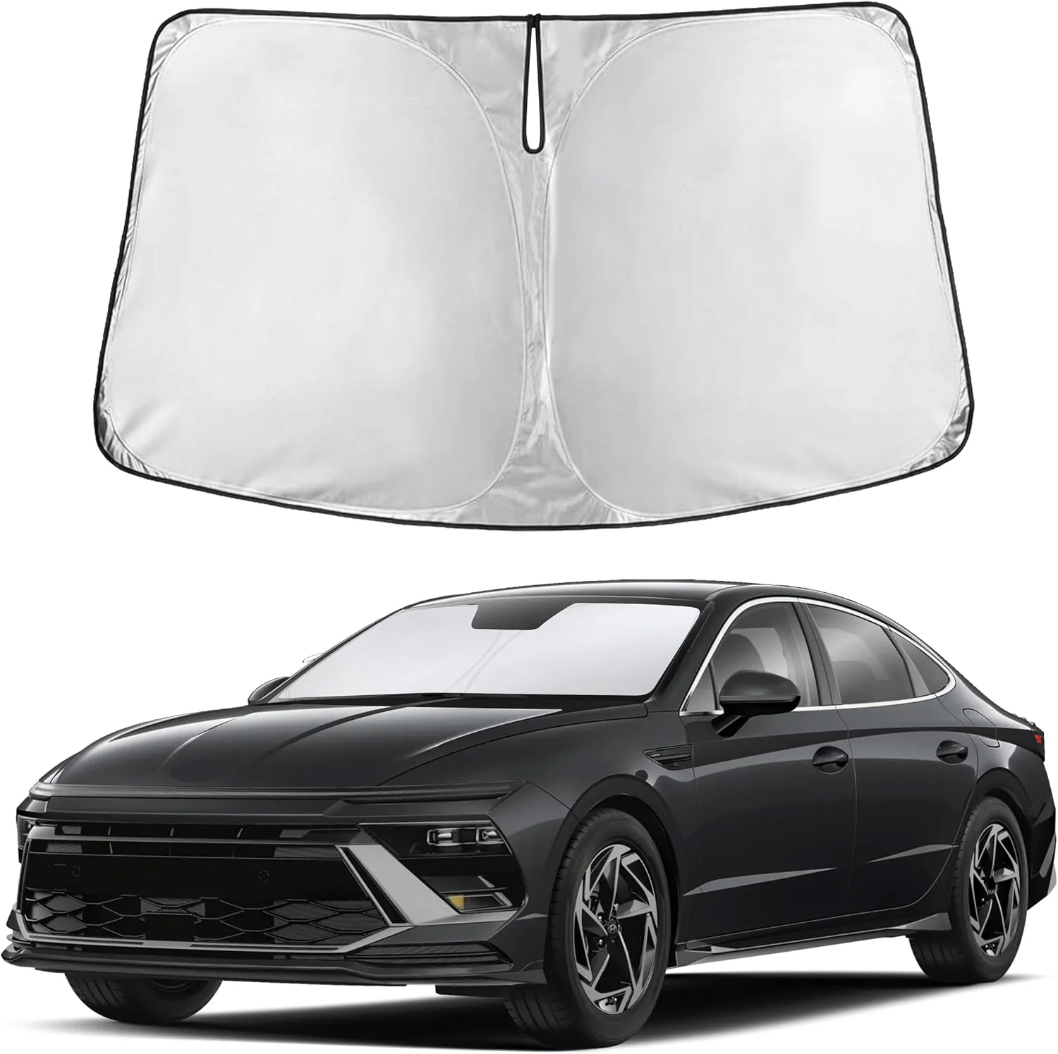 Parasol para parabrisas EcoNour compatible con Hyundai Sonata 2020-2026