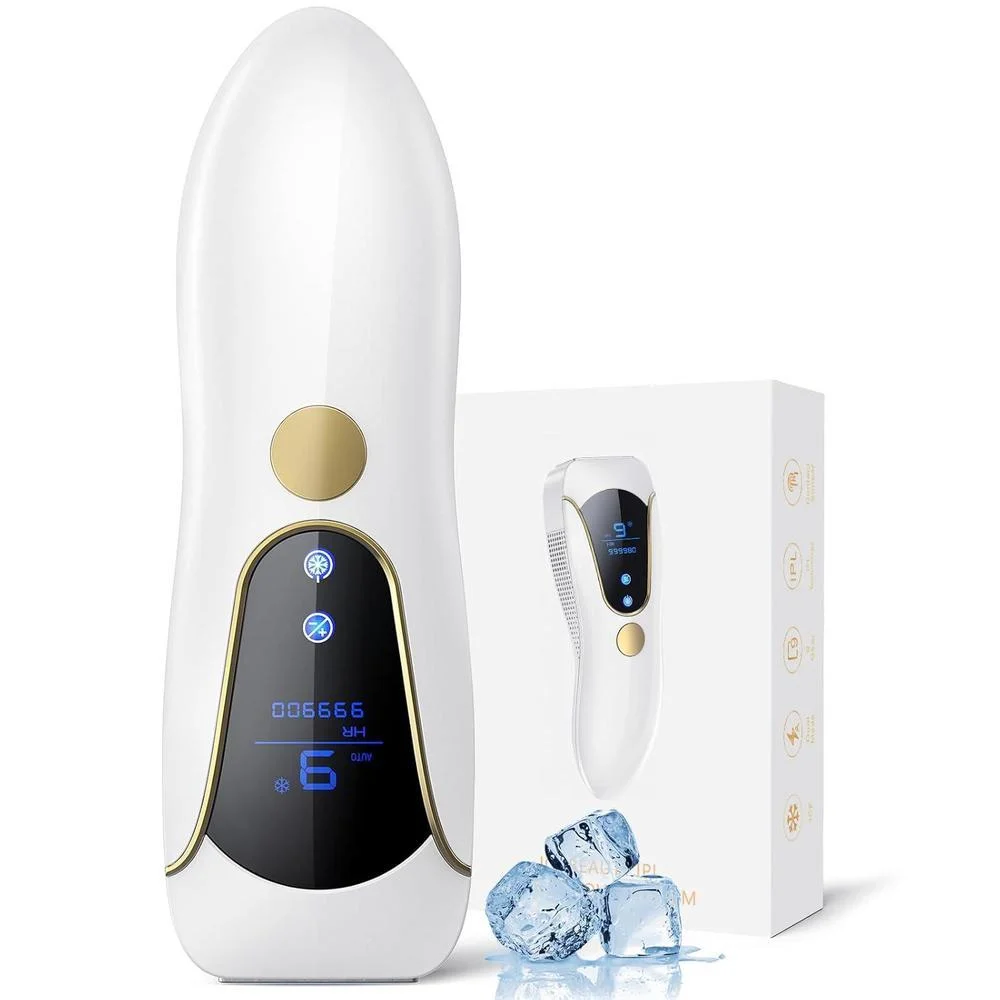 Depilación Láser IPL Finquin Air 15 Para Resultados Duraderos Desde Casa Con 3 Modos Y Enfriamiento Por Hielo