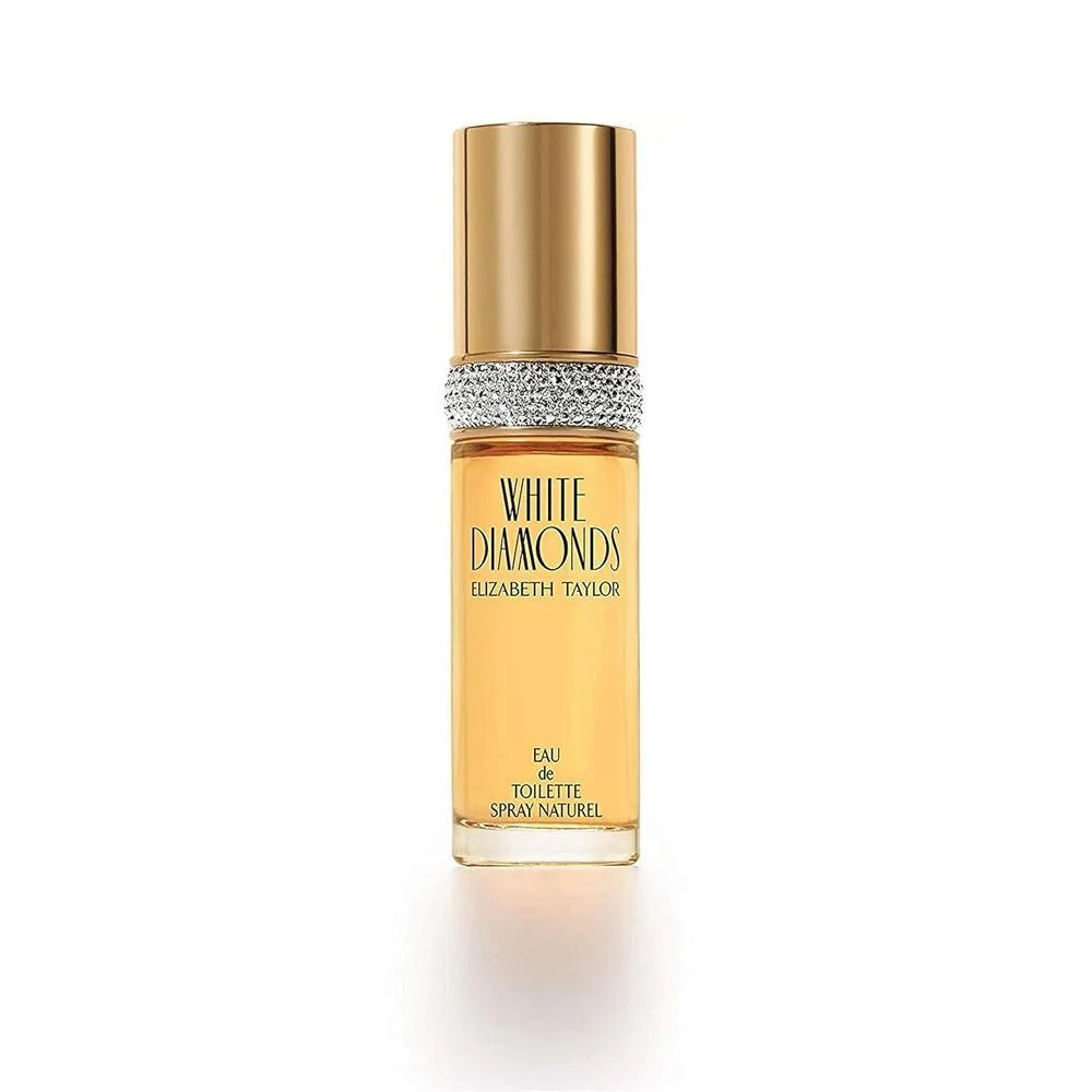 Perfume en spray White Diamonds de Elizabeth Taylor, fragancia seductora y floral para mujeres sofisticadas