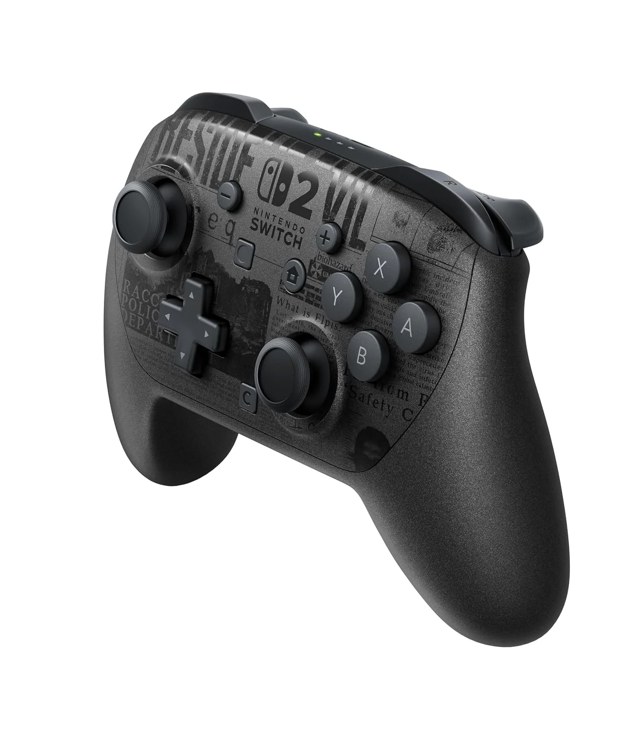 Mando Nintendo Switch 2 Pro Controller Resident Evil Requiem Edition