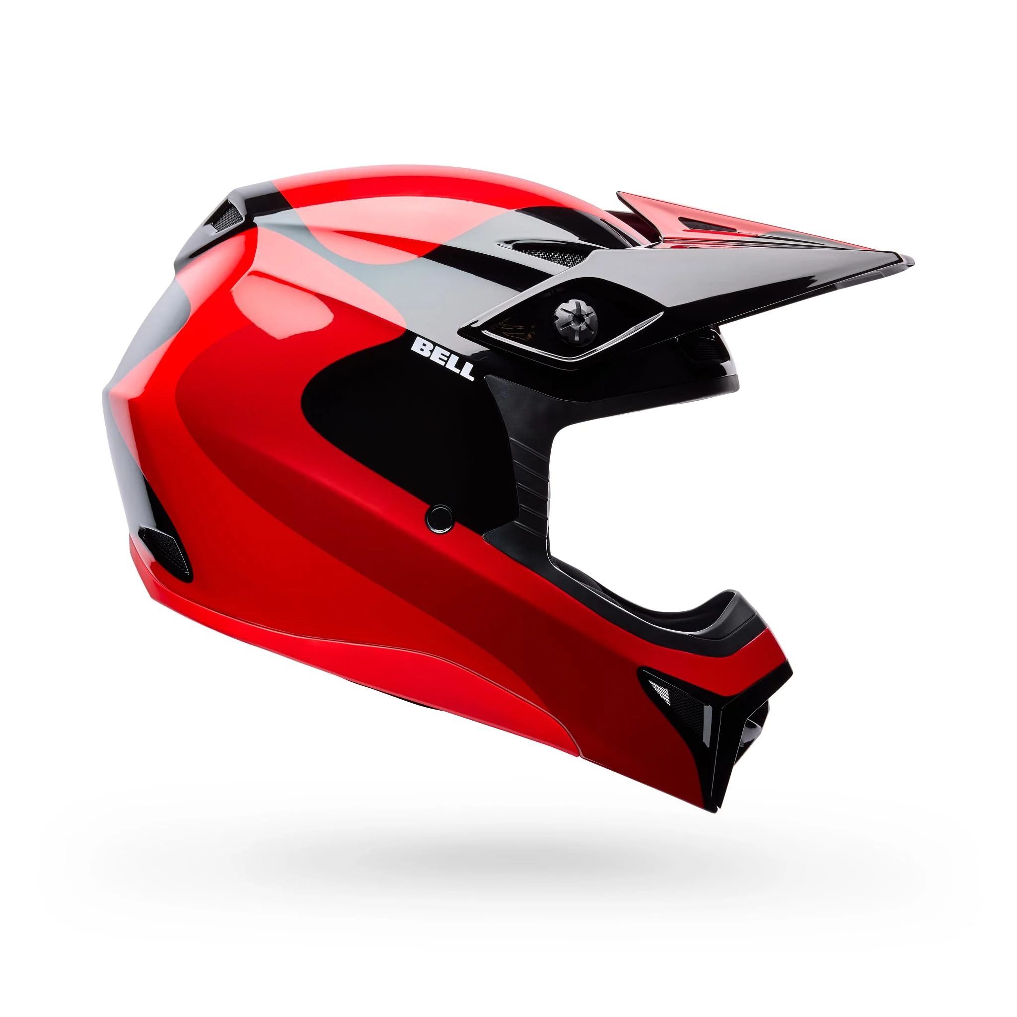 Casco Bell MX-10 MIPS Rojo/Negro Onda Talla S