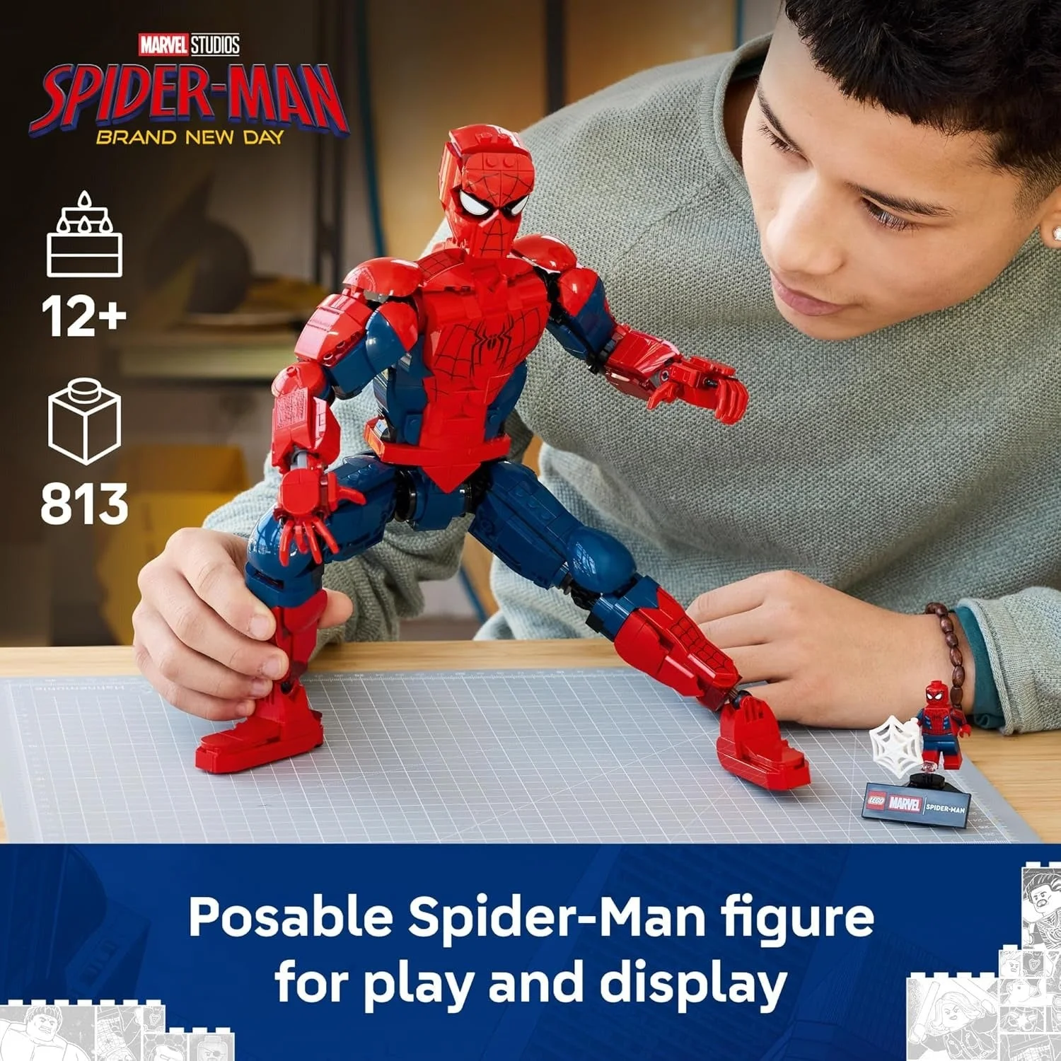 LEGO Marvel Spider-Man Hero Minifigure
