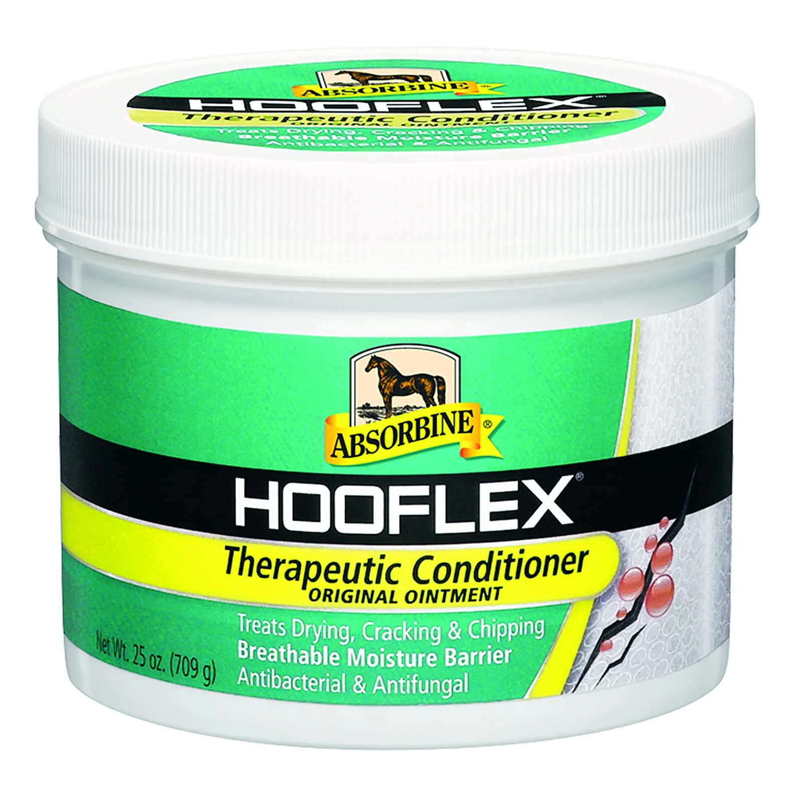 Absorbine Hooflex Therapeutic Conditioner Ointment for Horse Hoof, 25 oz