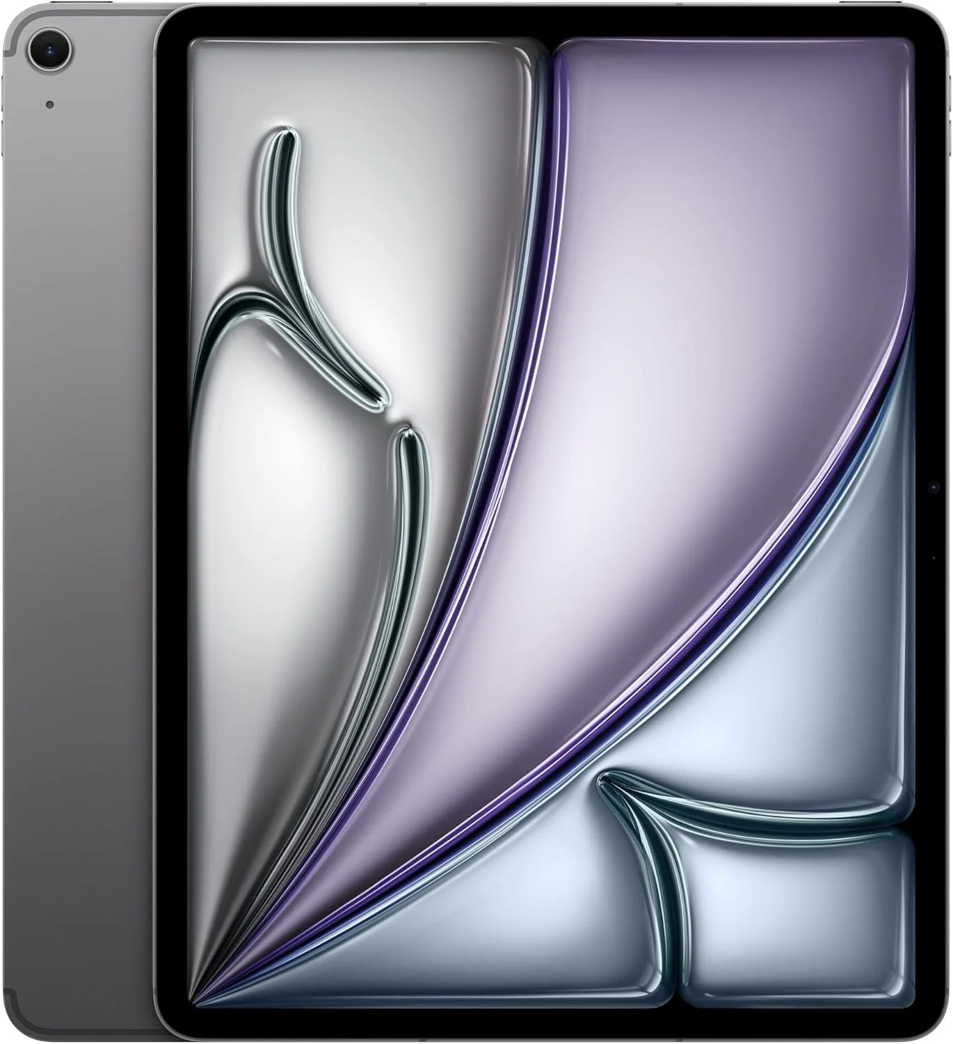 Apple iPad Air 13-inch (M4): Liquid Retina Display, 1TB, 12MP Front/Back Camera, Wi-Fi 7 with Apple N1 + 5G Cellular, Touch ID, All-Day Battery Life — Space Gray