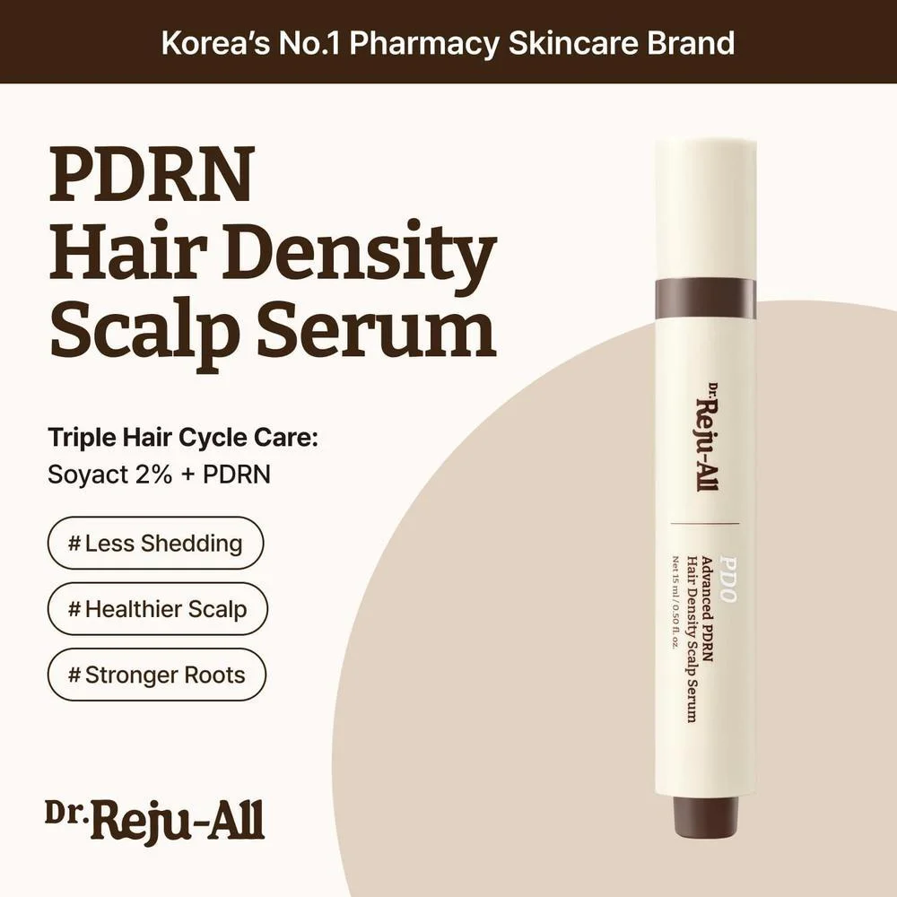 Dr.Reju-All Advanced PDRN Suero de densidad capilar para cuero cabelludo con cuidados específicos y beneficios coreanos
