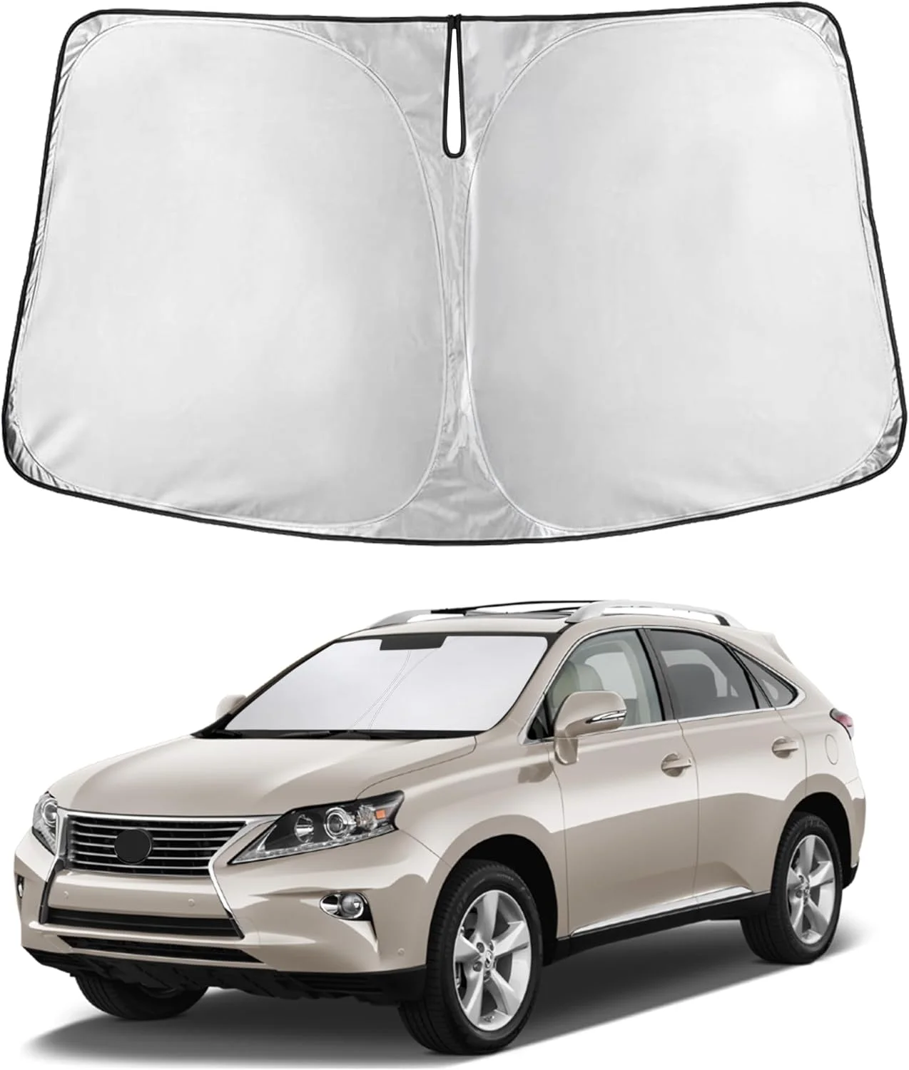 Parasol para parabrisas EcoNour compatible con Lexus RX 2010-2015