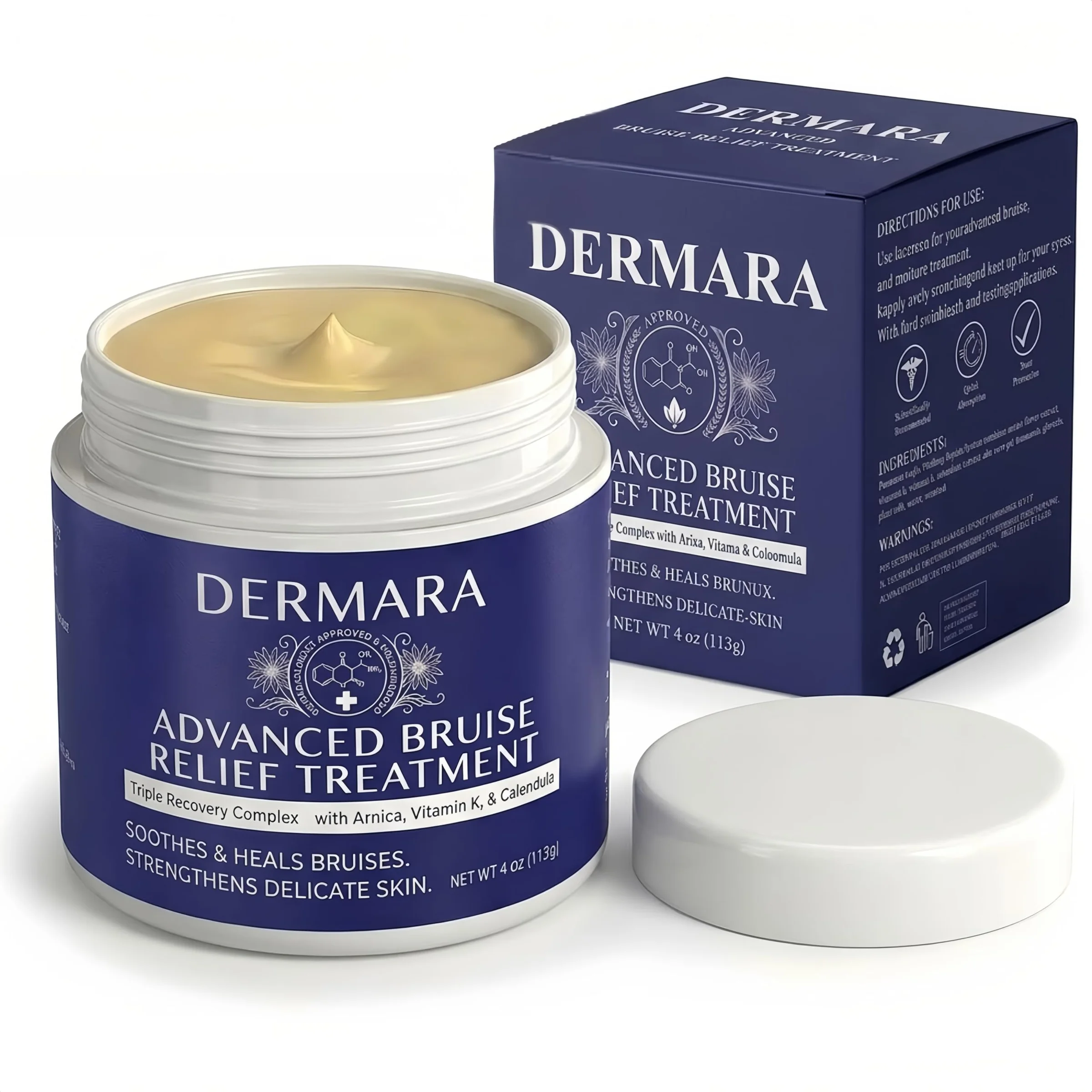Crema para Moretones Dermara con Árnica y Vitamina K, 4 oz