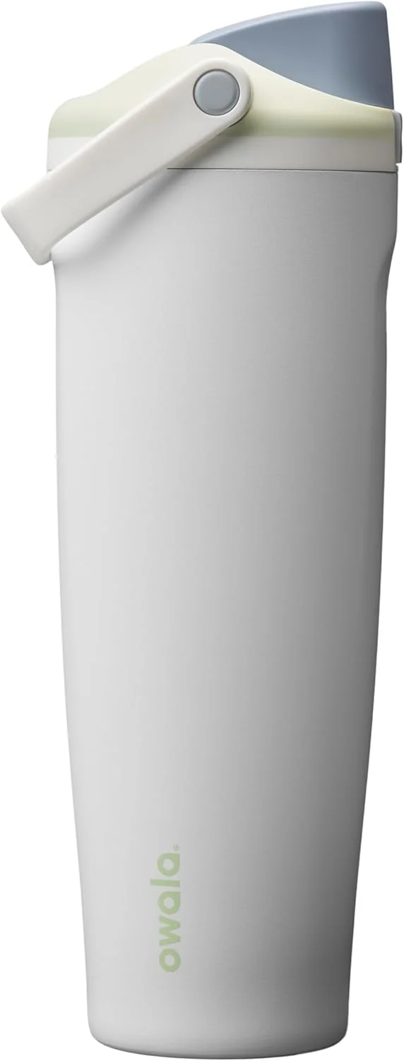 Botella de agua Owala FreeSip Sway acero inoxidable 30 oz Iced Breeze