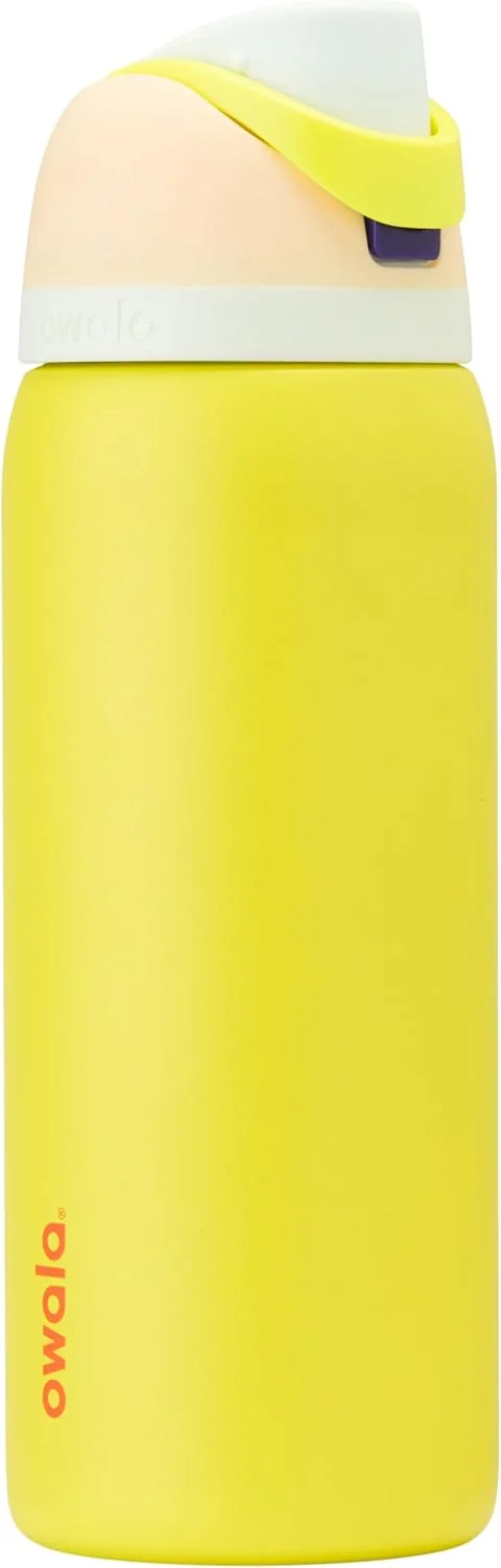 Termo Owala FreeSip acero inoxidable 32 oz Limón Limonada