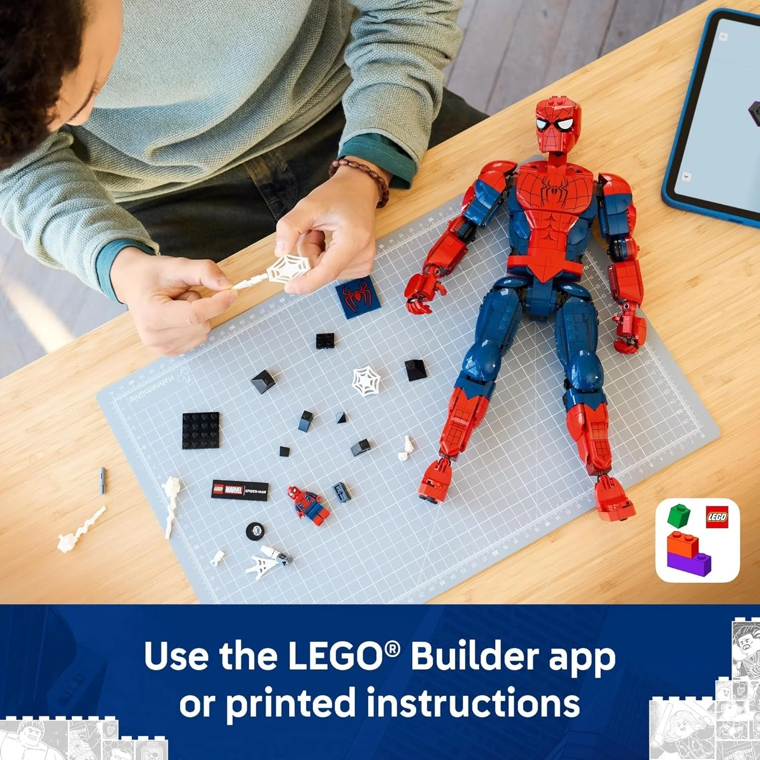 LEGO Marvel Spider-Man Hero Minifigure
