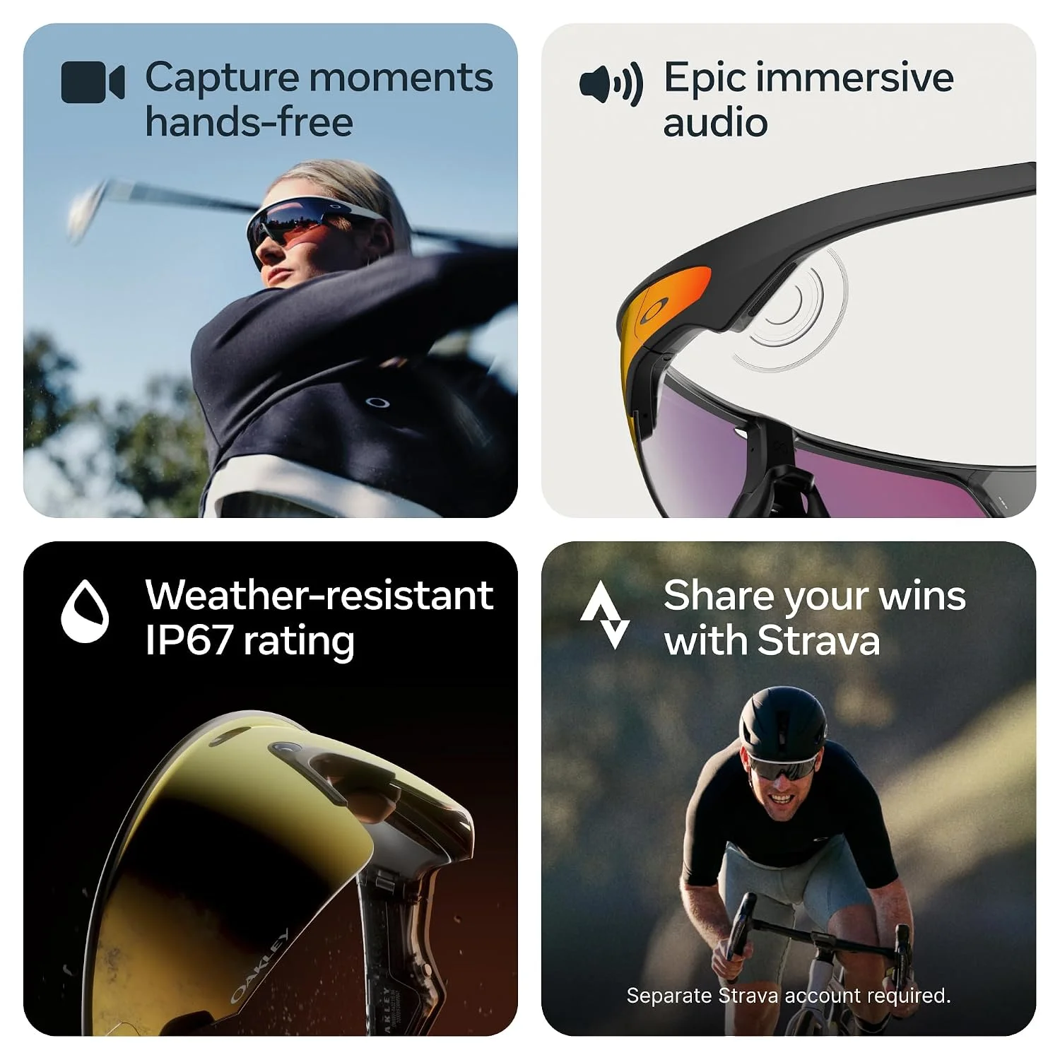 Oakley Meta Vanguard - Black · Prizm Transitions Ember