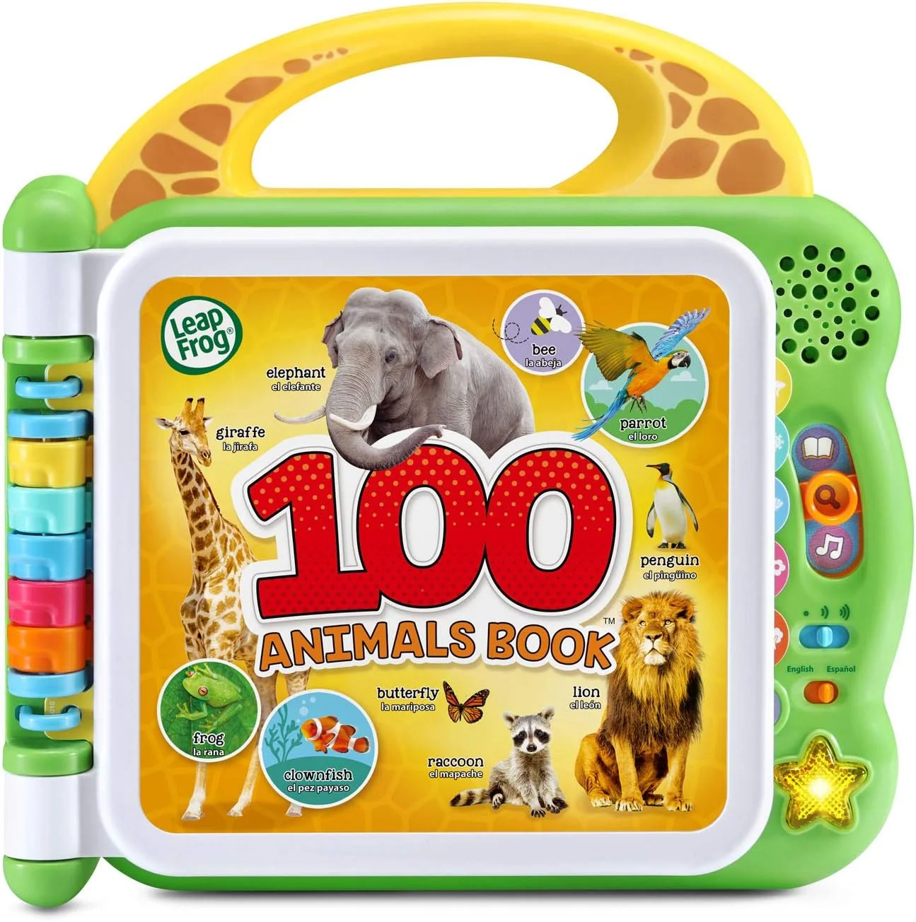 Computadora didáctica LeapFrog 100 Animals Book verde