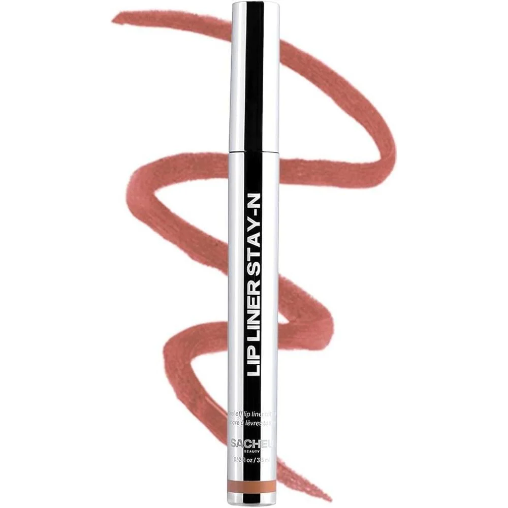 Sacheu Lip Liner STAY-N Peel Off Lip Stain p-INKED