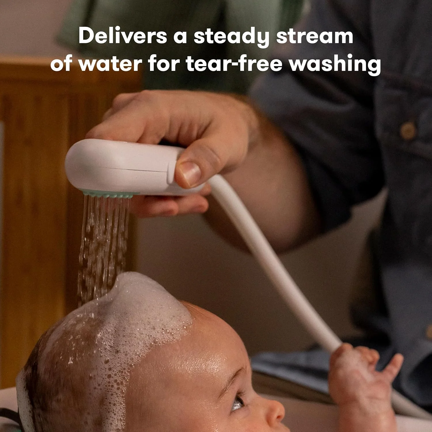 Frida Baby Control The Flow Ducha Adaptable para Bañera de Bebé
