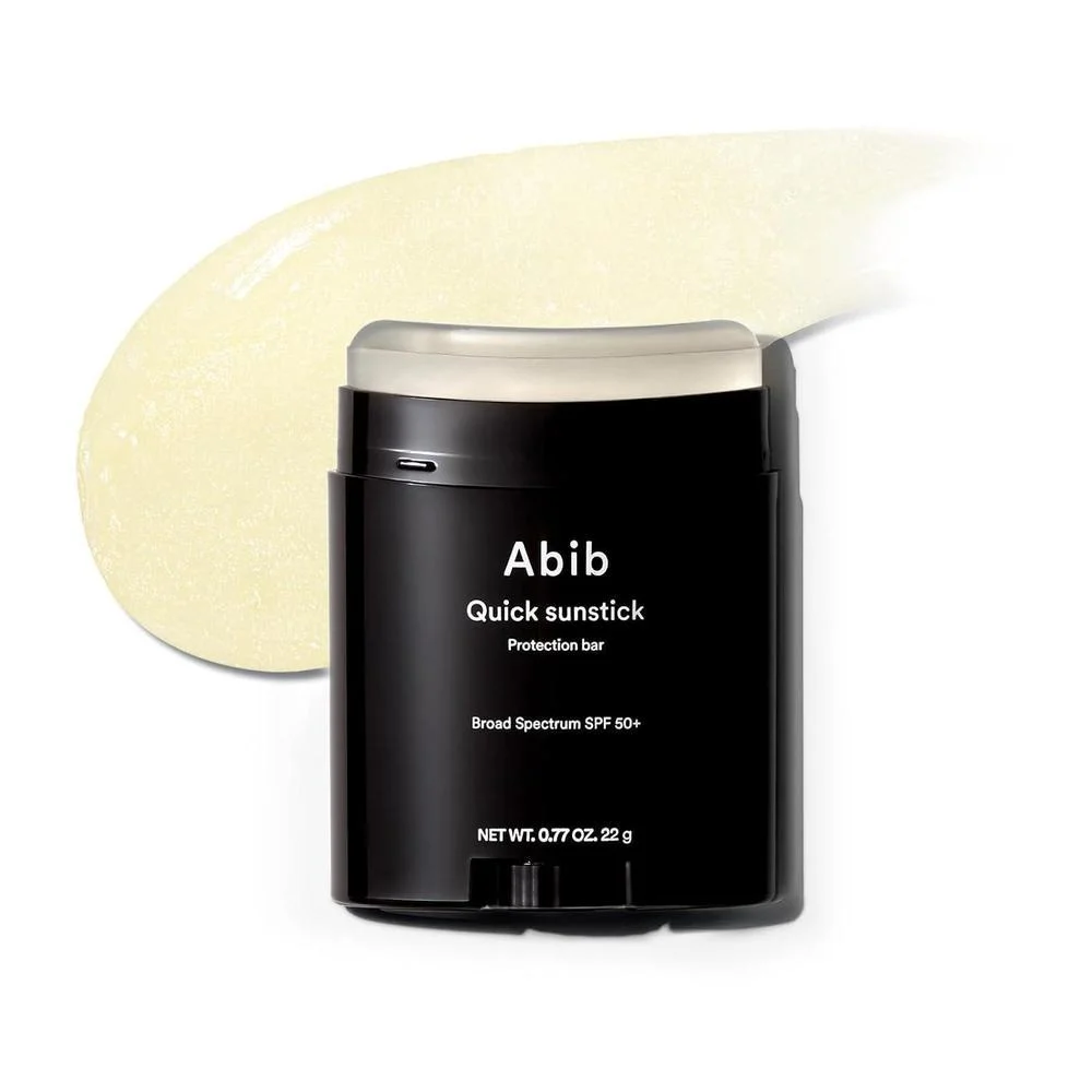 Abib Barra Solar SPF50+ Sin Residuos Blancos Con Centella Asiática Y Aloe Vera, 22 g