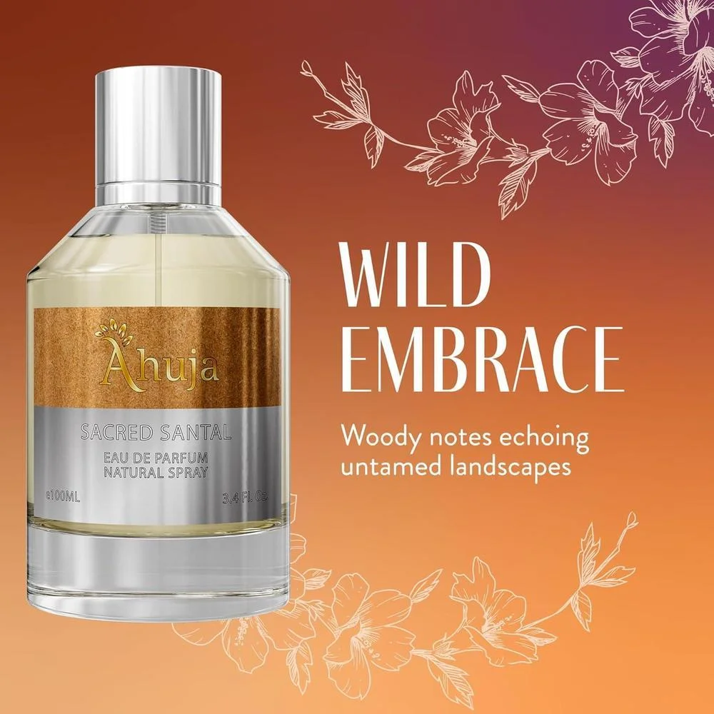 AHUJA Sacred Santal Eau de Parfum Unisex Perfume
