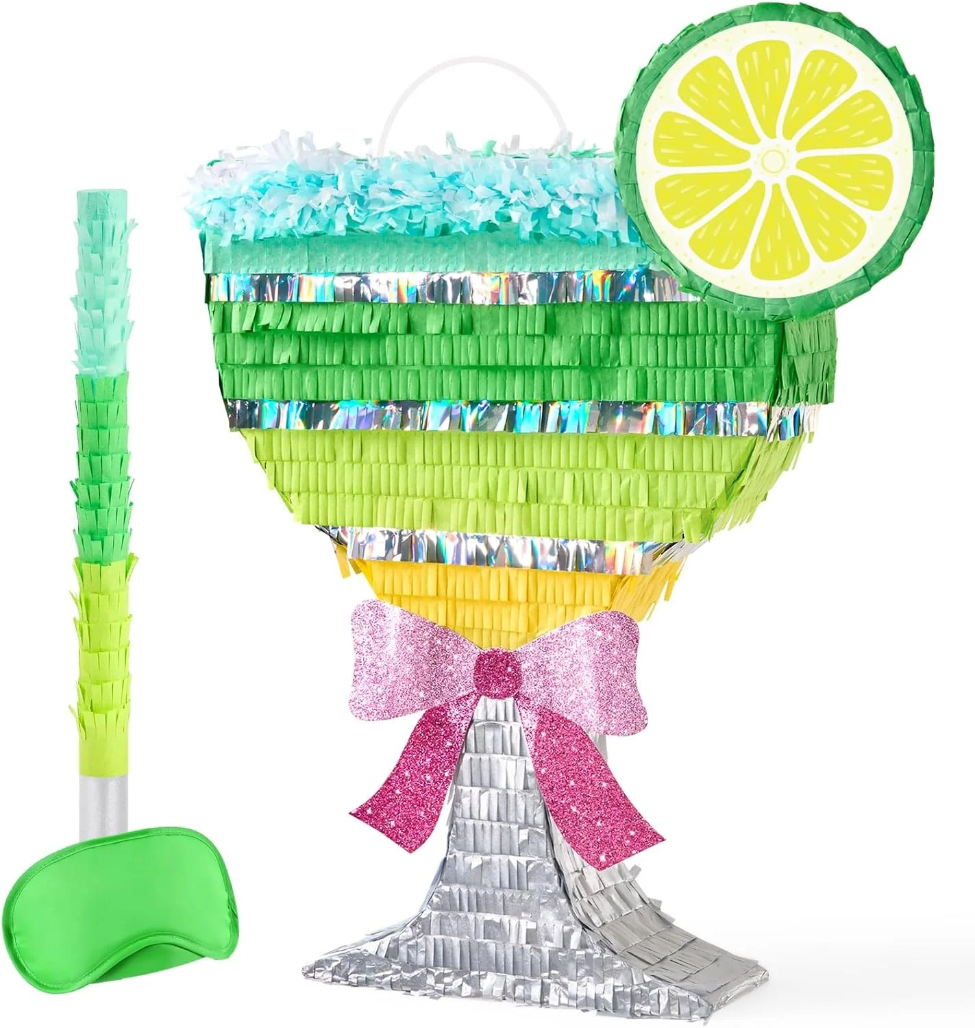Piñata Cóctel Martini WERNNSAI con Lazo para Fiesta