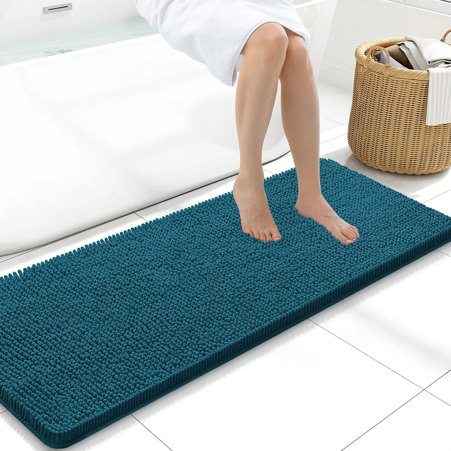 Bajada de baño Arotive chenille 47x17 cm absorbente