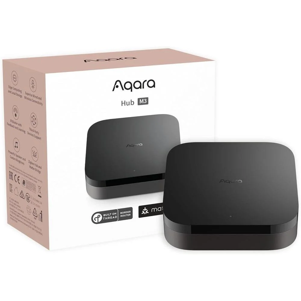 Aqara Smart Home Hub M3 for Advanced Automation, Matter Controller, IR
