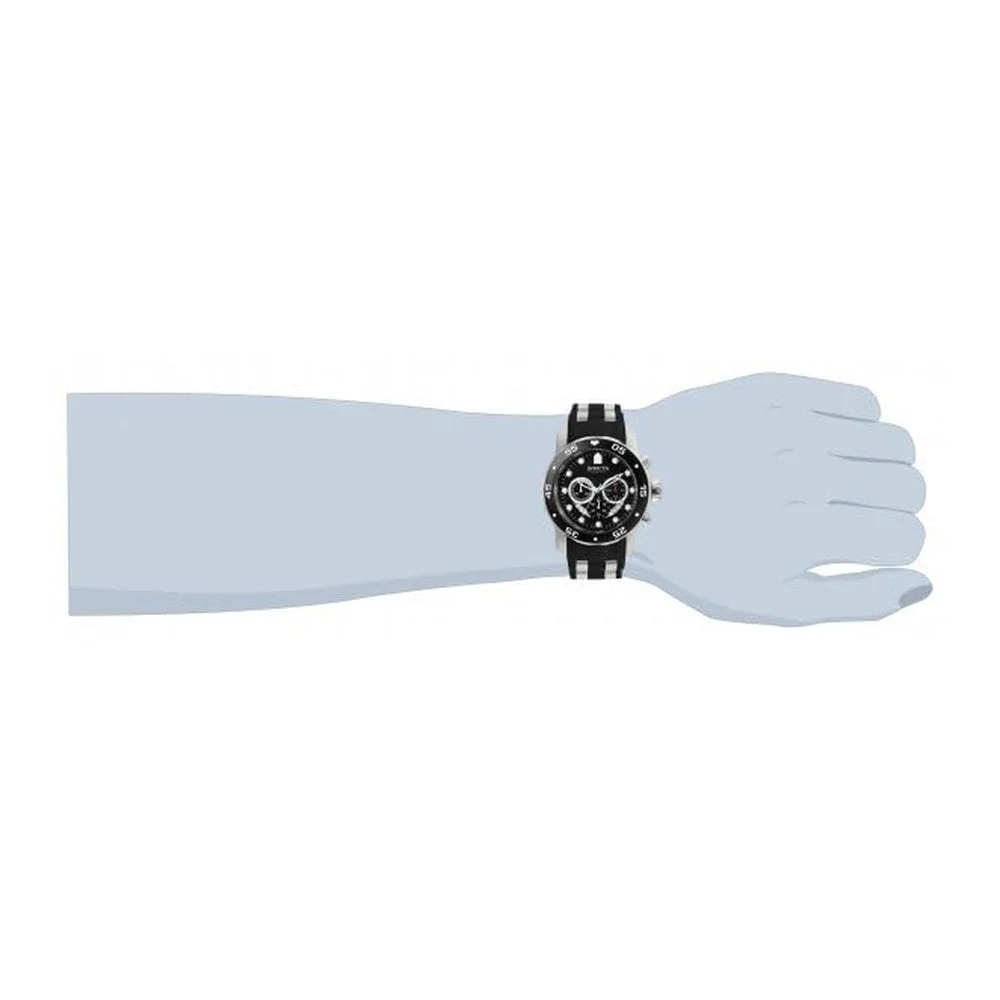 Reloj Cronógrafo De Hombre Invicta 6977 Con Correa De Poliuretano Negro Y Dial De Colección Pro Driver