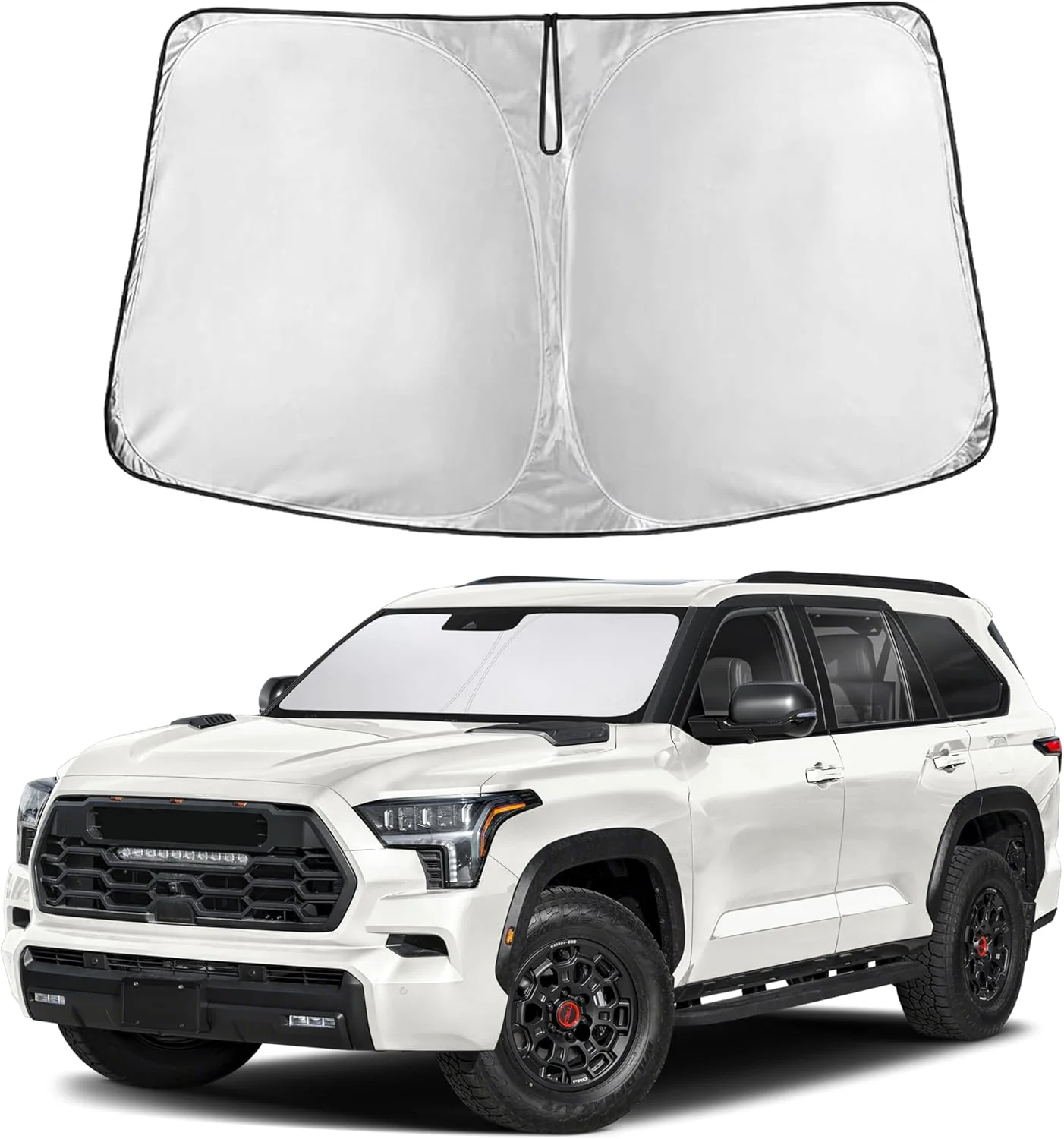 Parasol para parabrisas EcoNour compatible con Toyota Sequoia 2023-2026