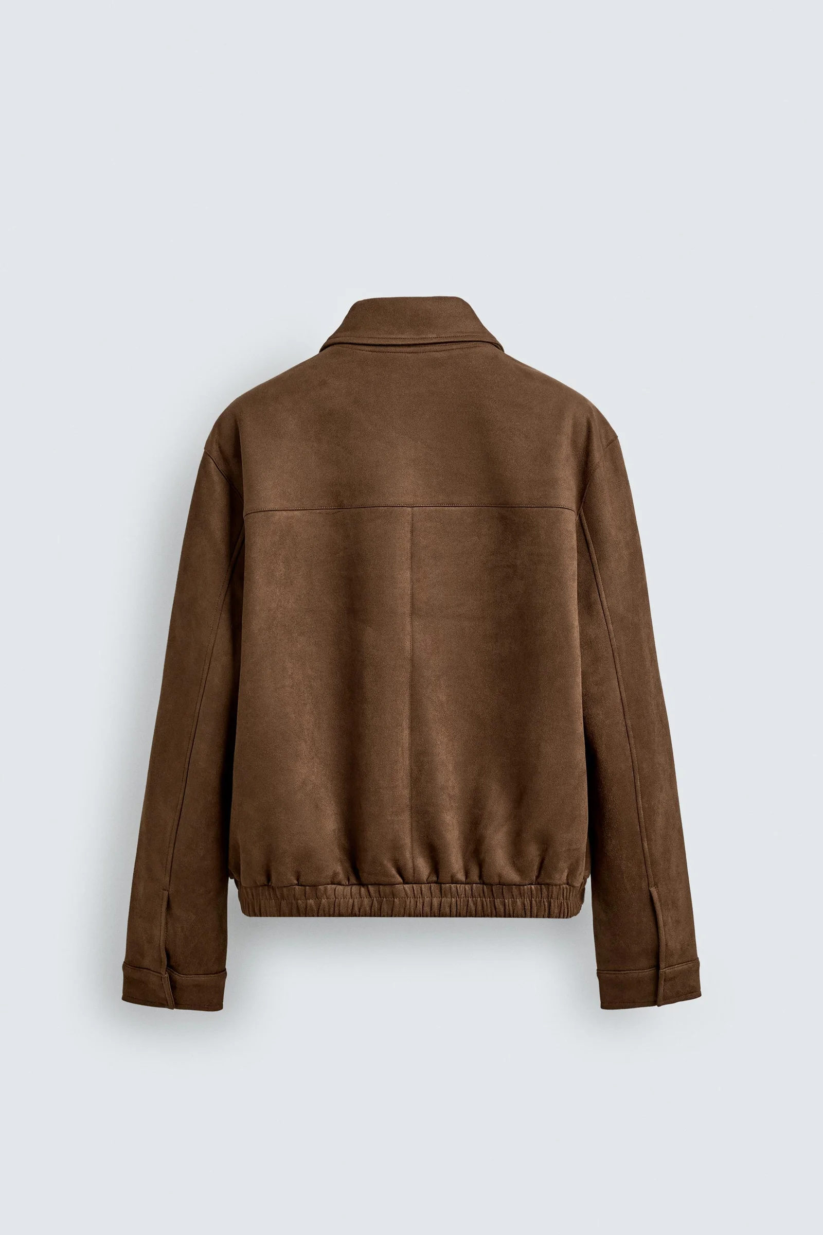 Cazadora Efecto Ante Zara