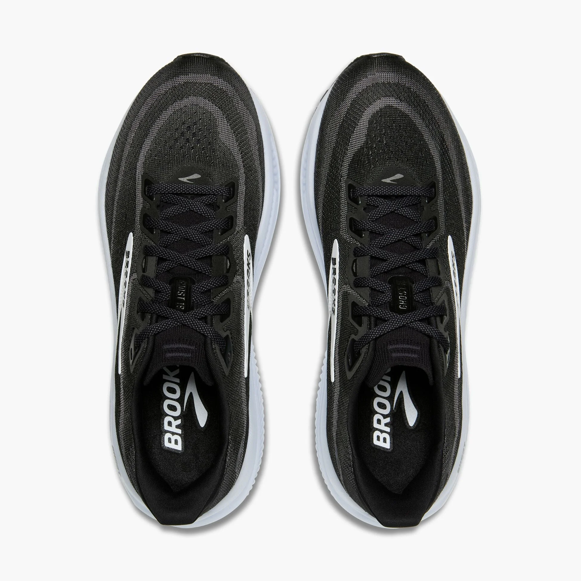 Brooks Ghost 18 Black Grey White