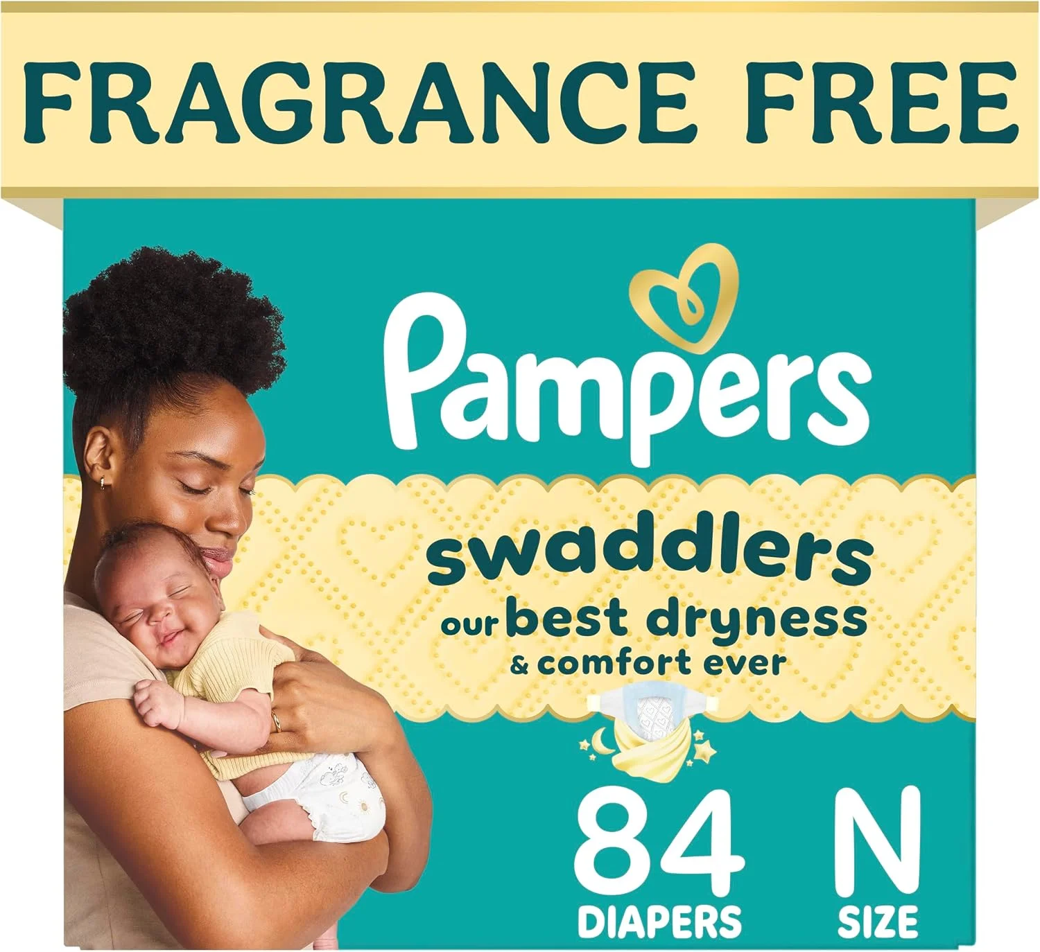 Pañales Pampers Swaddlers Recién Nacido Talla RN 84 unidades
