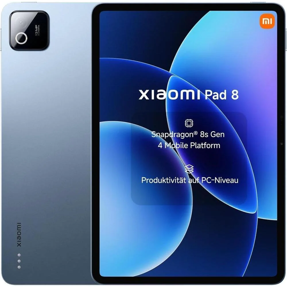 Xiaomi Pad 8 Ai Wifi, 11.2", 256gb+12gb, Azul, 9200mah