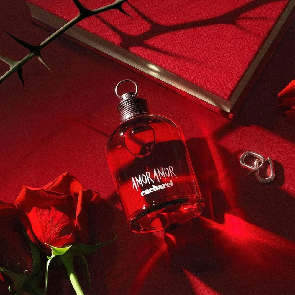 Cacharel Amor Amor Eau de Toilette para Mujeres, Fragancia Floral y Afrutada con Jazmín y Vainilla