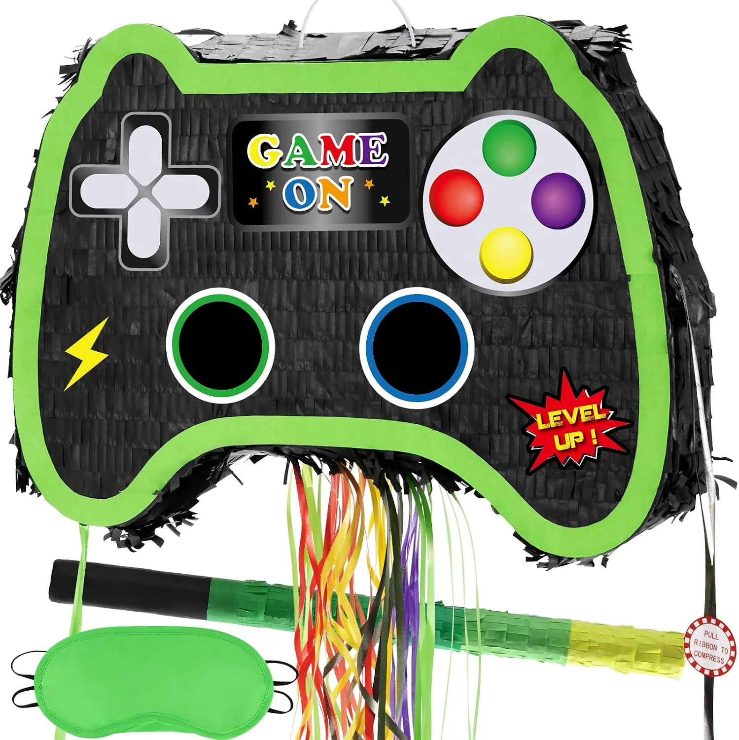Piñata plegable videojuego WERNNSAI para fiesta de cumpleaños