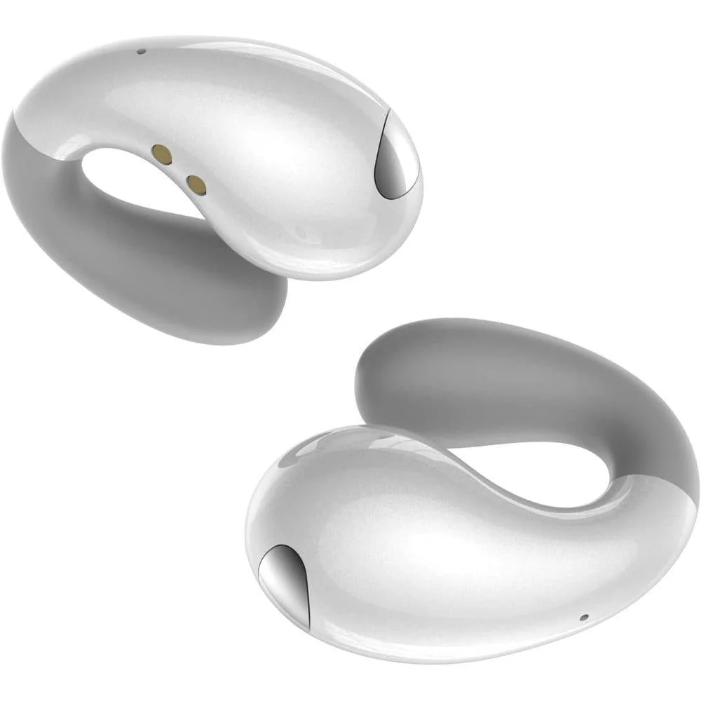Auriculares ergonómicos ultra abiertos con diseño impermeable, conducción ósea y Bluetooth 5.3 para deportes