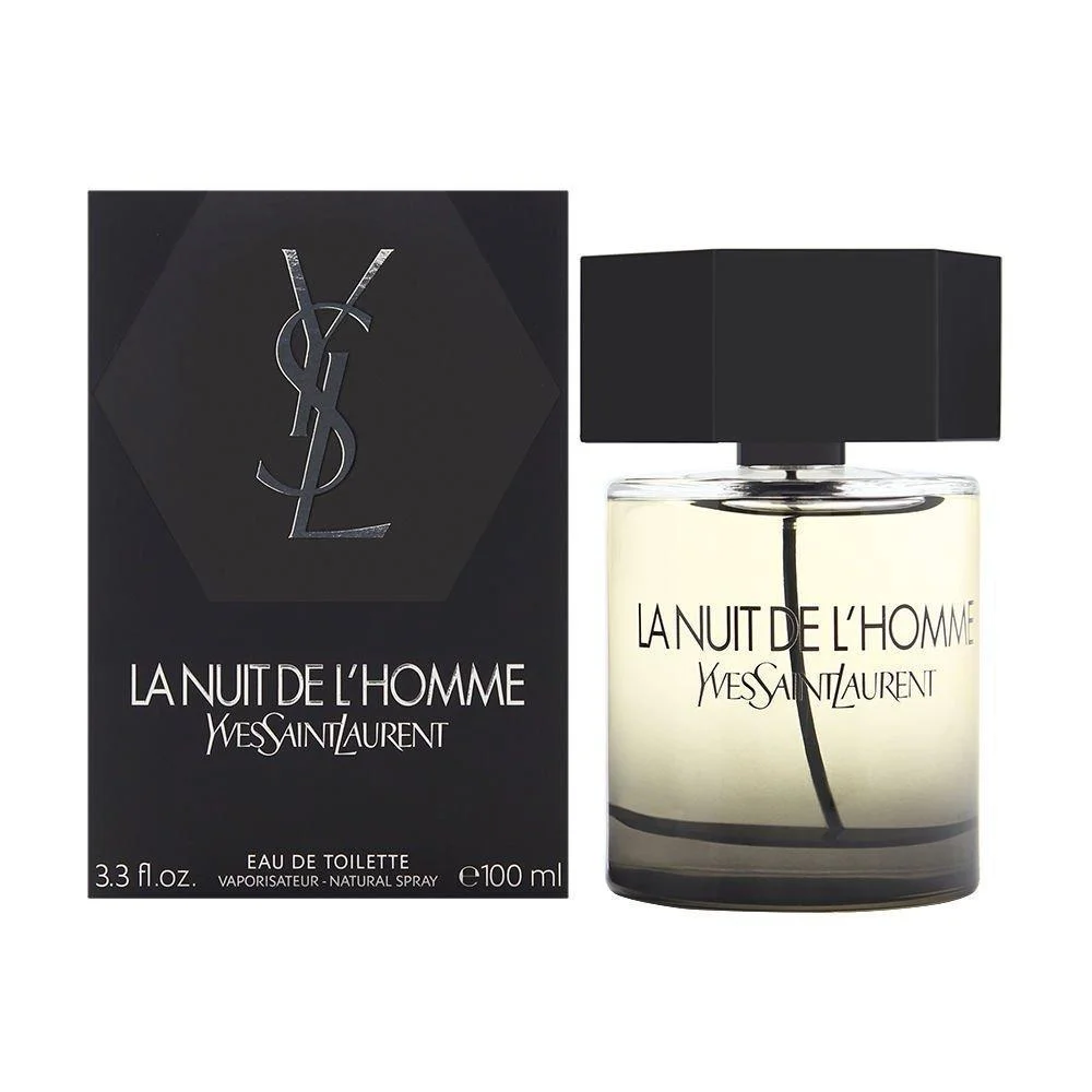 Perfume Yves Saint Laurent La Nuit De L'Homme Eau de Toilette 3.3 oz