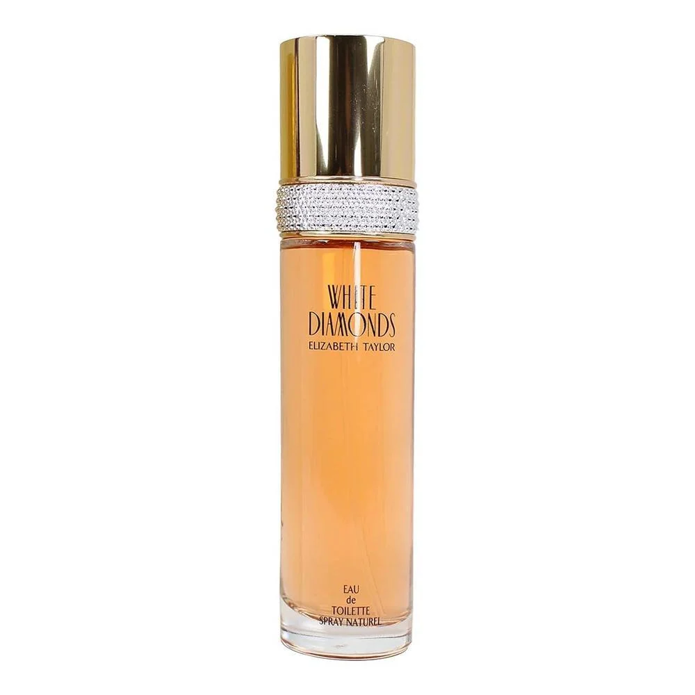 White Diamond Elizabeth Taylor Eau de Toilette juego de regalo, fragancia floral para mujeres de larga duración
