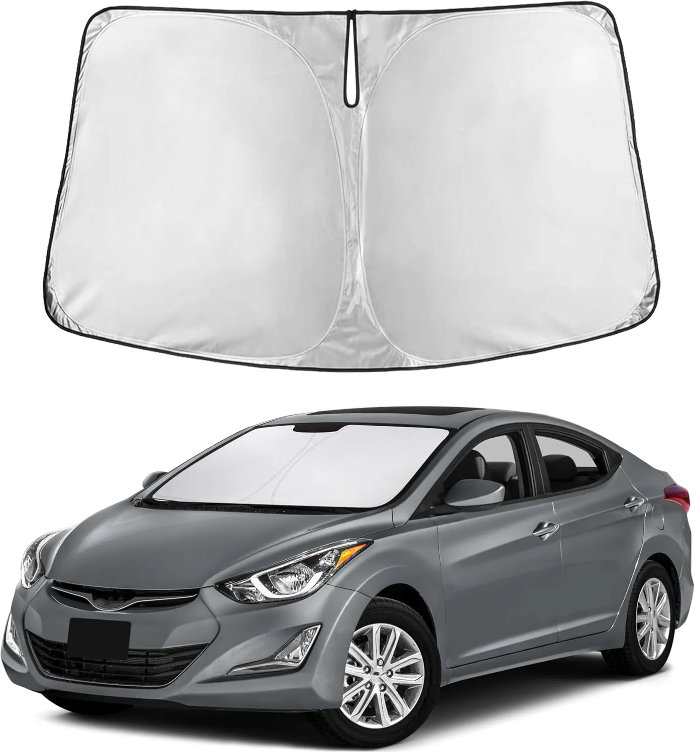 Parasol para parabrisas EcoNour compatible con Hyundai Ioniq5 2022-2026