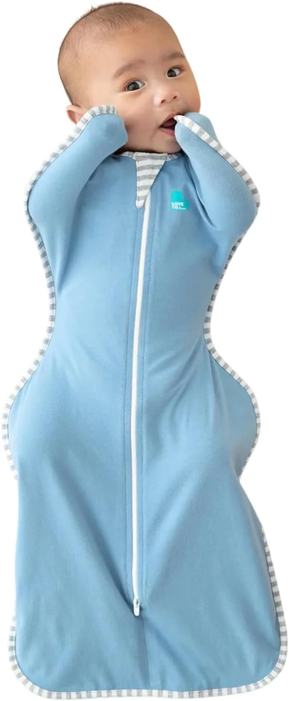 Saco de dormir Swaddle Up Love to Dream 1.0 TOG 13-19 lbs Azul Polvoriento