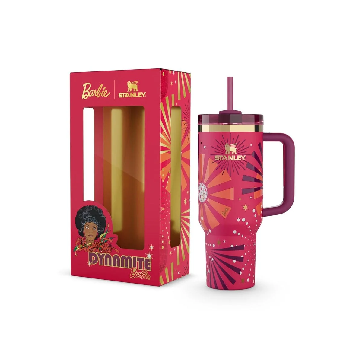 Vaso Térmico Stanley Quencher H2.0 Flow State 40 oz 80's Dynamite
