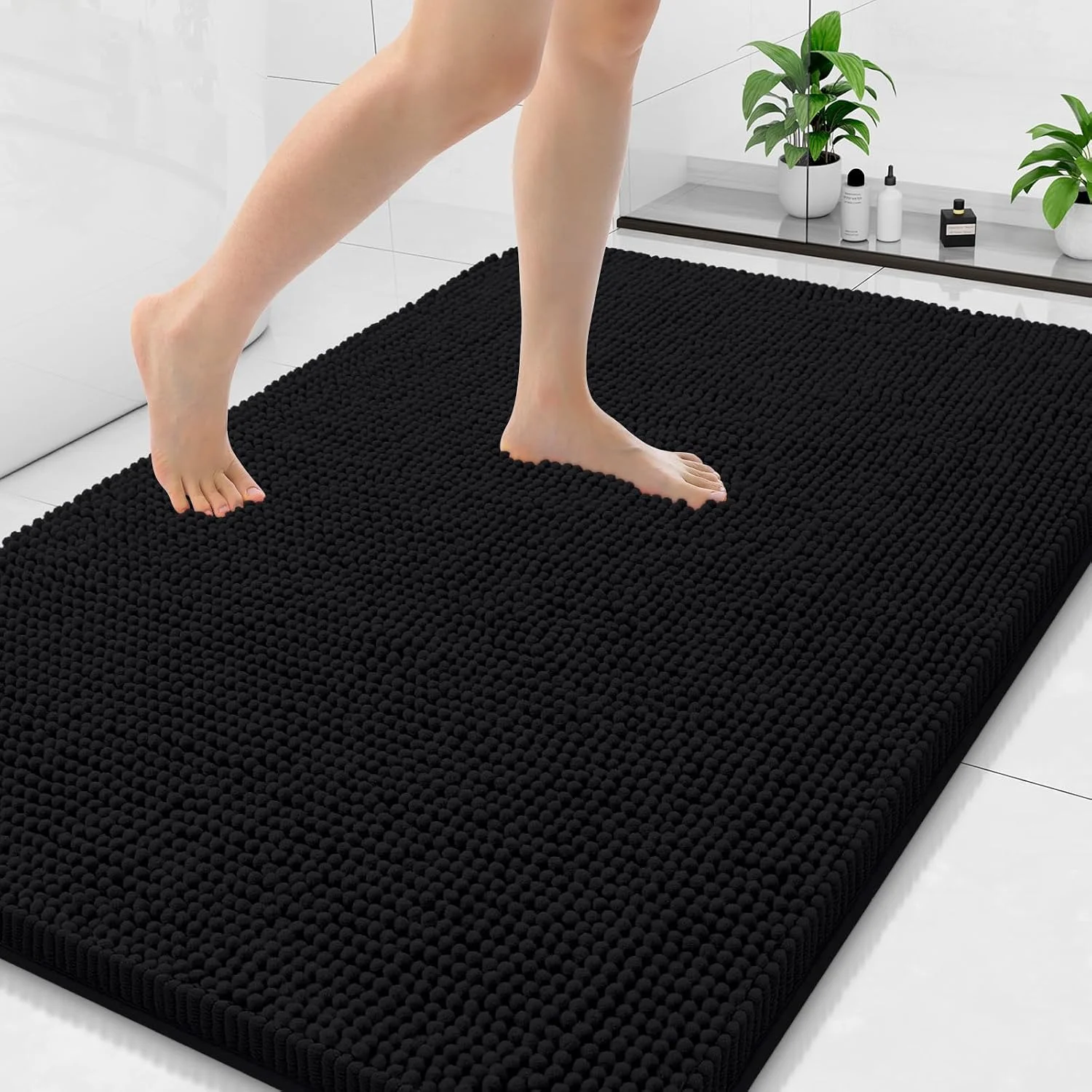 Bajada de baño Arotive chenille 47x32 cm absorbente