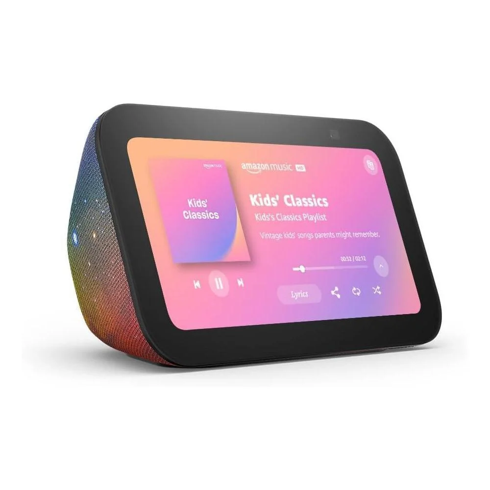 Echo Show 5 Kids, nueva generación con diseño para niños, integración Alexa, control parental y un año de Amazon Kids+