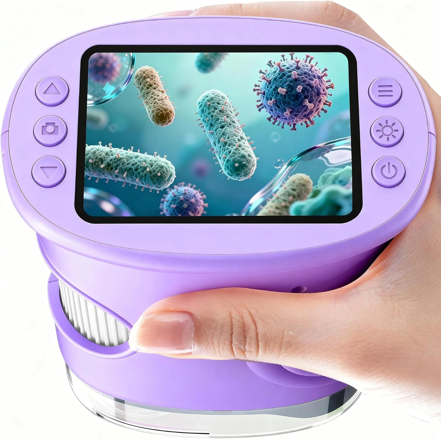1000X Handheld Digital Microscope for Kids: Pocket Microscope with 2.0" IPS Screen - STEM Toys Birthday Gifts for Girls