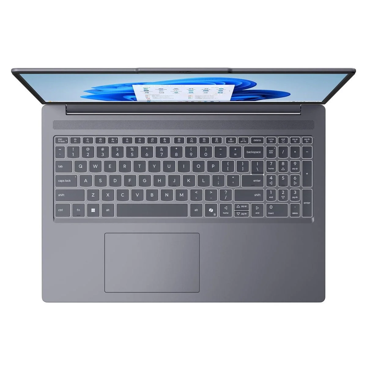 Lenovo IdeaPad Laptop, Intel Core I7, 16GB RAM, 1TB SSD, 16", Gris, Audio HD, Windows 11 Home