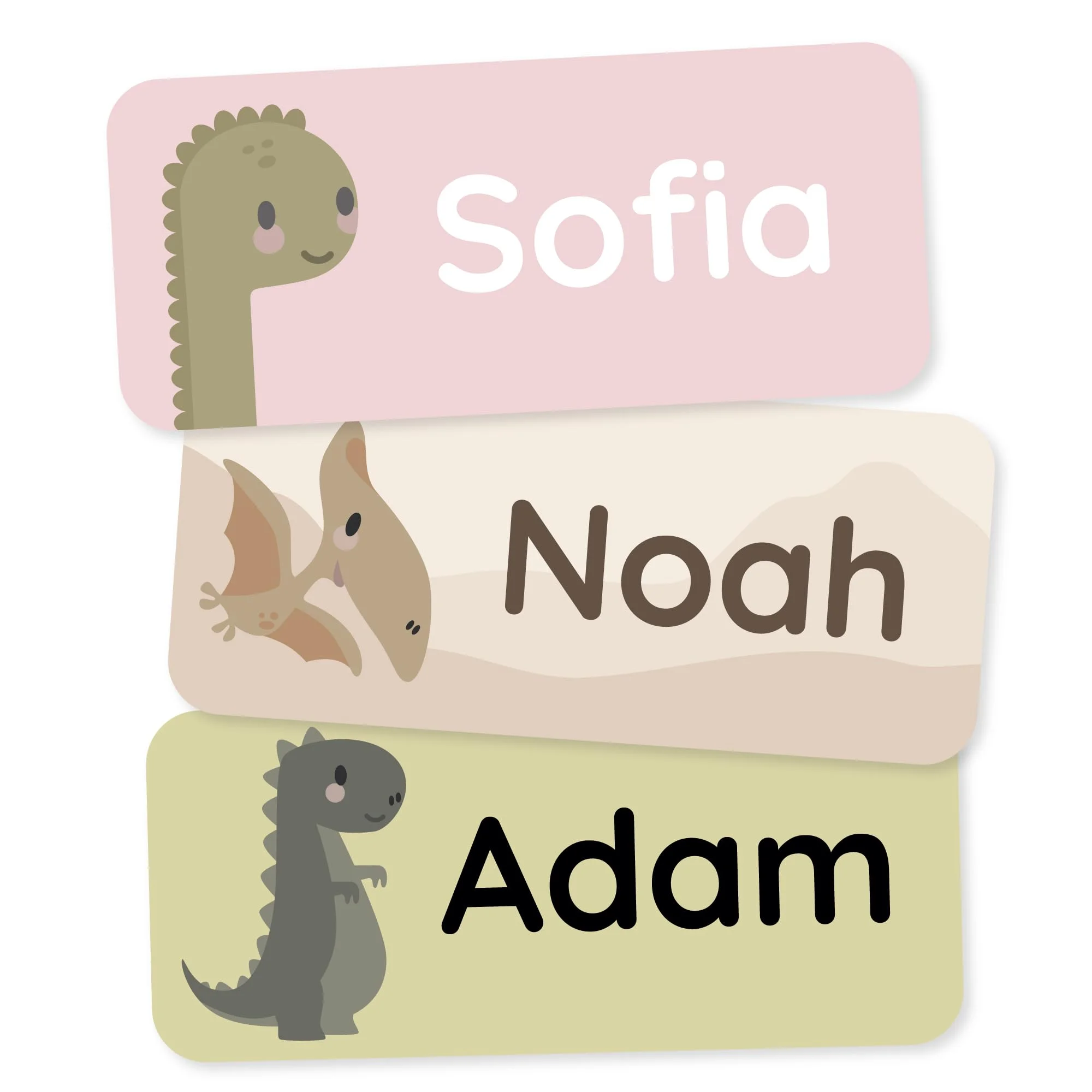 Etiquetas personalizadas para niños Teddylabels bundle de 180 unidades