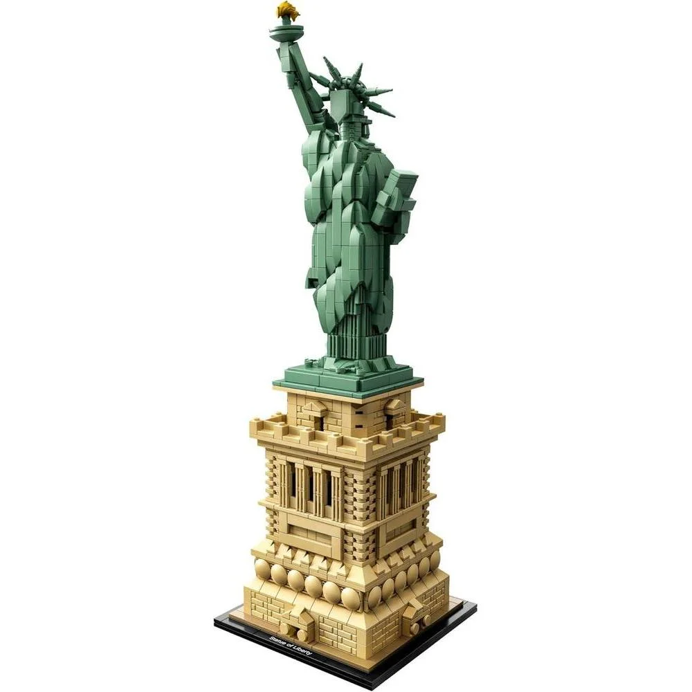 LEGO Architecture 21042 Set de Construcción Estatua de la Libertad - Recuerdo Coleccionable de Nueva York para Decoración Hogareña