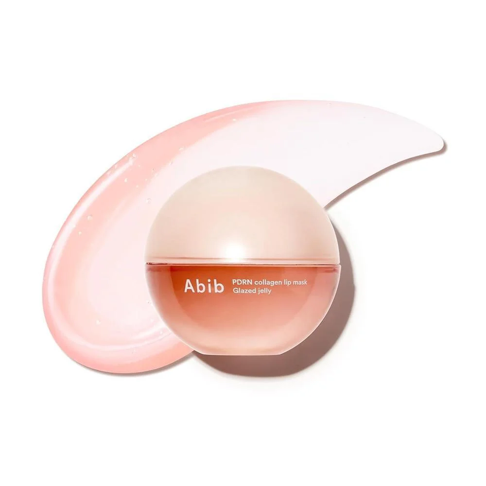 Abib PDRN Mascarilla Brillante para Labios, Bálsamo Nocturno Coreano, Hidratante Intensivo y Reparador para Labios Secos y Escamosos