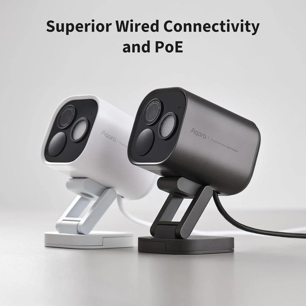 Aqara Hub de cámara G5 Pro PoE, seguridad nocturna color al aire libre, video HomeKit, detección local, Zigbee, Alexa, Google