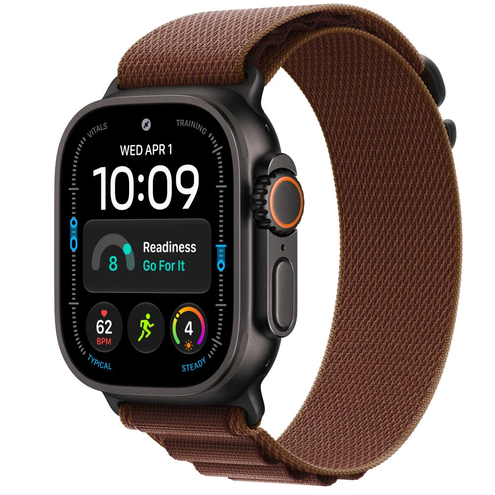 Apple Watch Ultra 4 GPS + Cellular 49mm Black Titanium (2026) | Ocean Alpine Trail Milanese