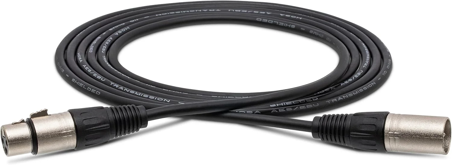 Cable AES/EBU Hosa EBU-100 XLR3F a XLR3M 30 metros